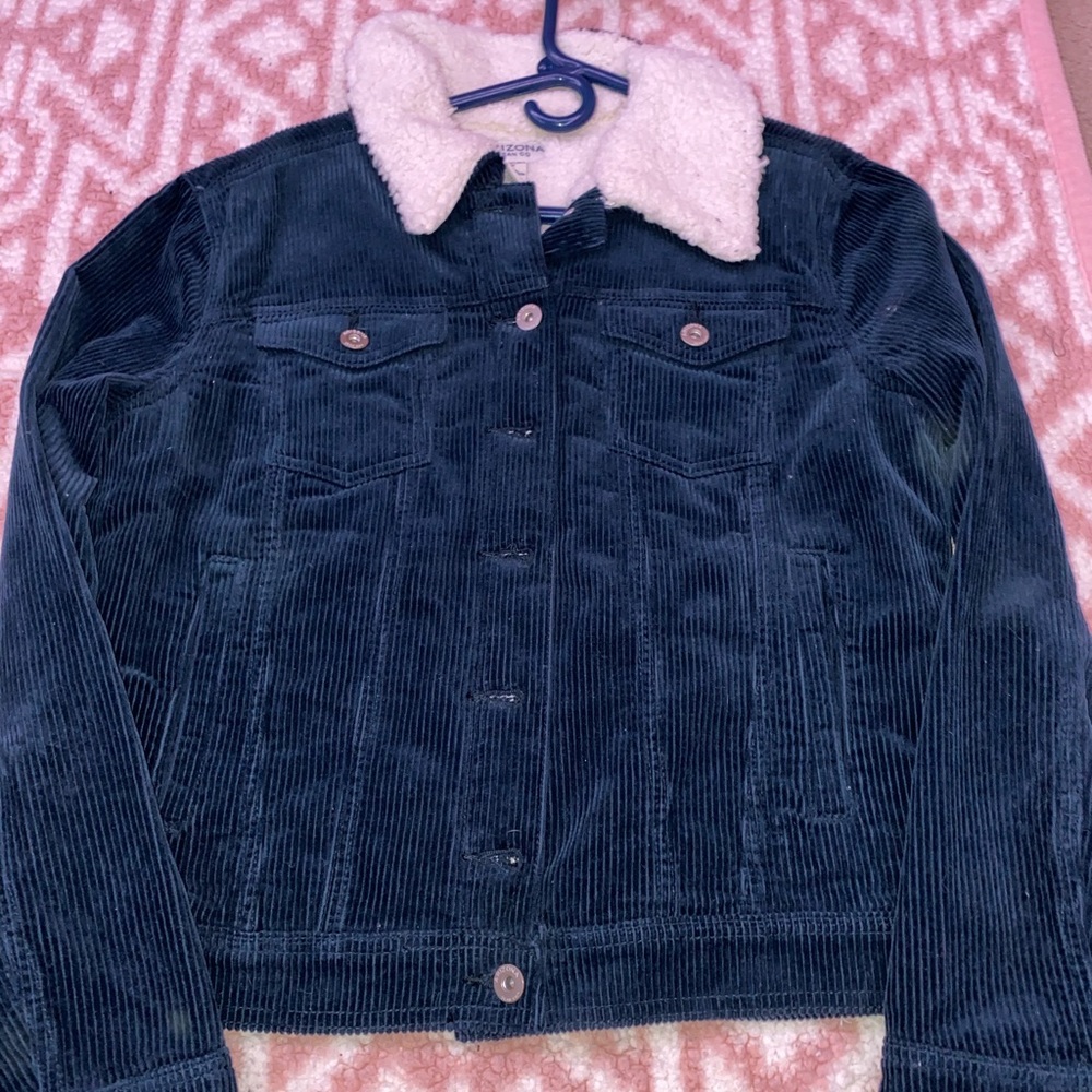 blue velvet jean jacket